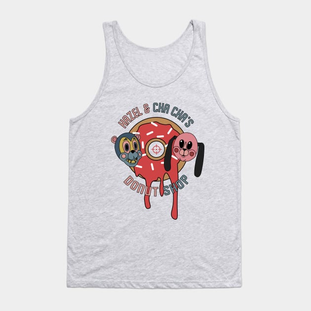 Hazel & Cha Cha's Donut Shop Tank Top by Sepheria